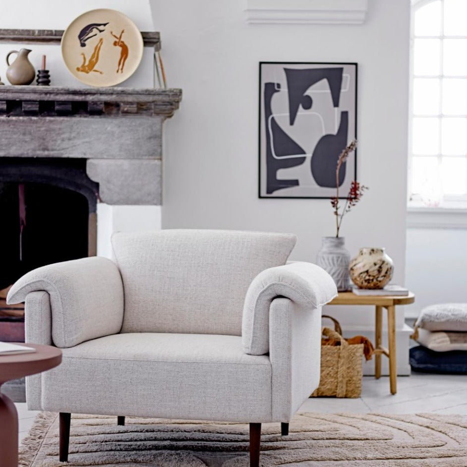 Dusty Grey Ceramic Vase