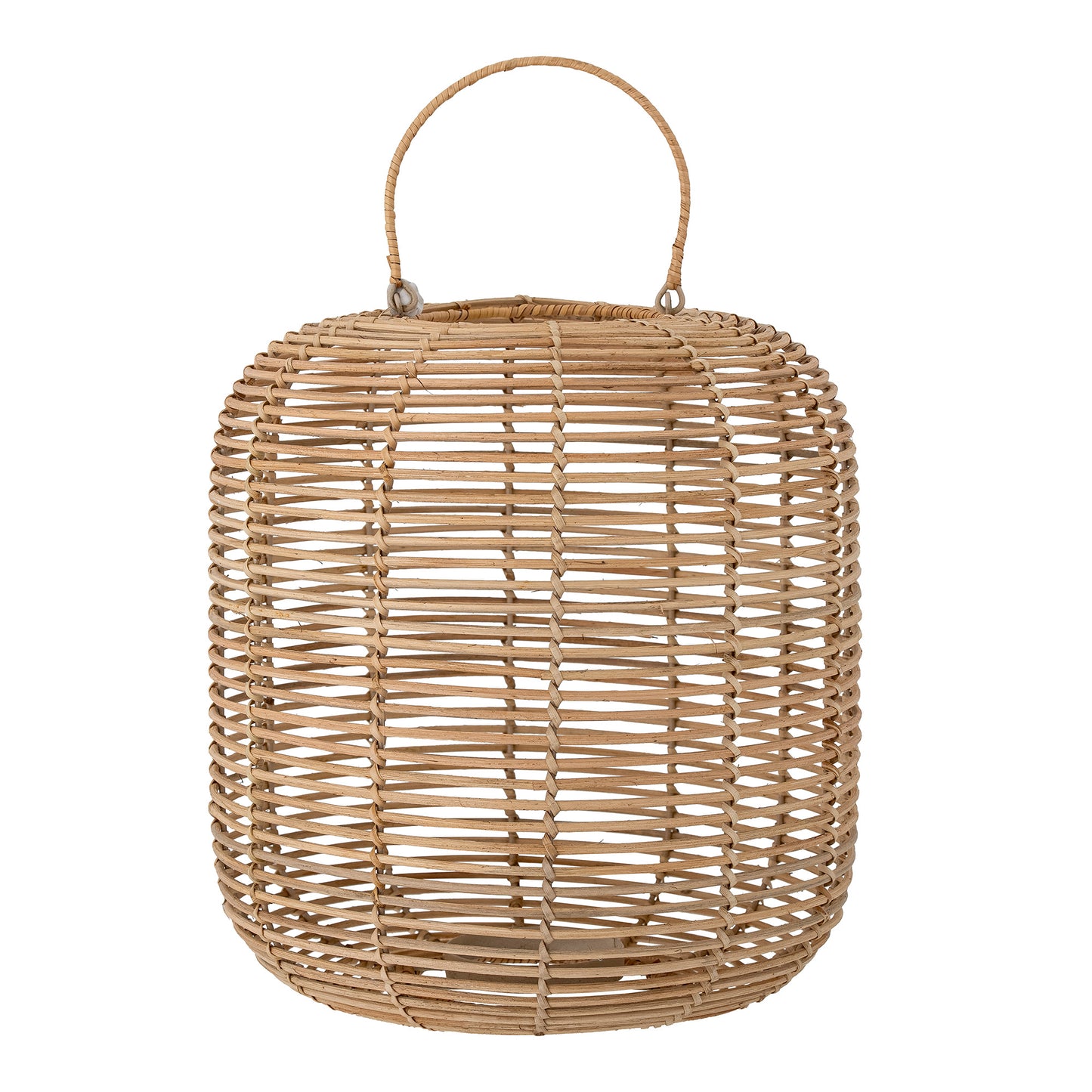 Tambour Rattan Lantern