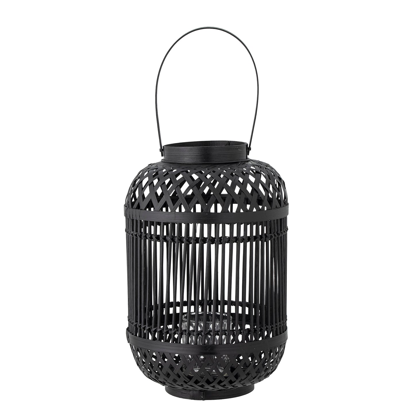 Black Bamboo Lantern