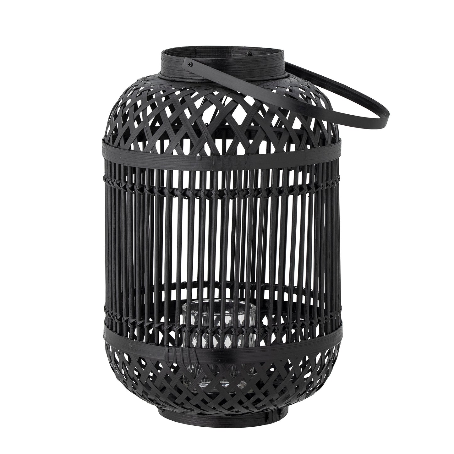 Black Bamboo Lantern