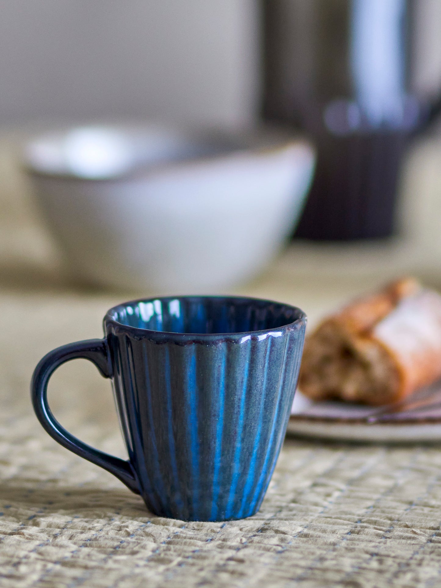 Blue Ceramic Mug