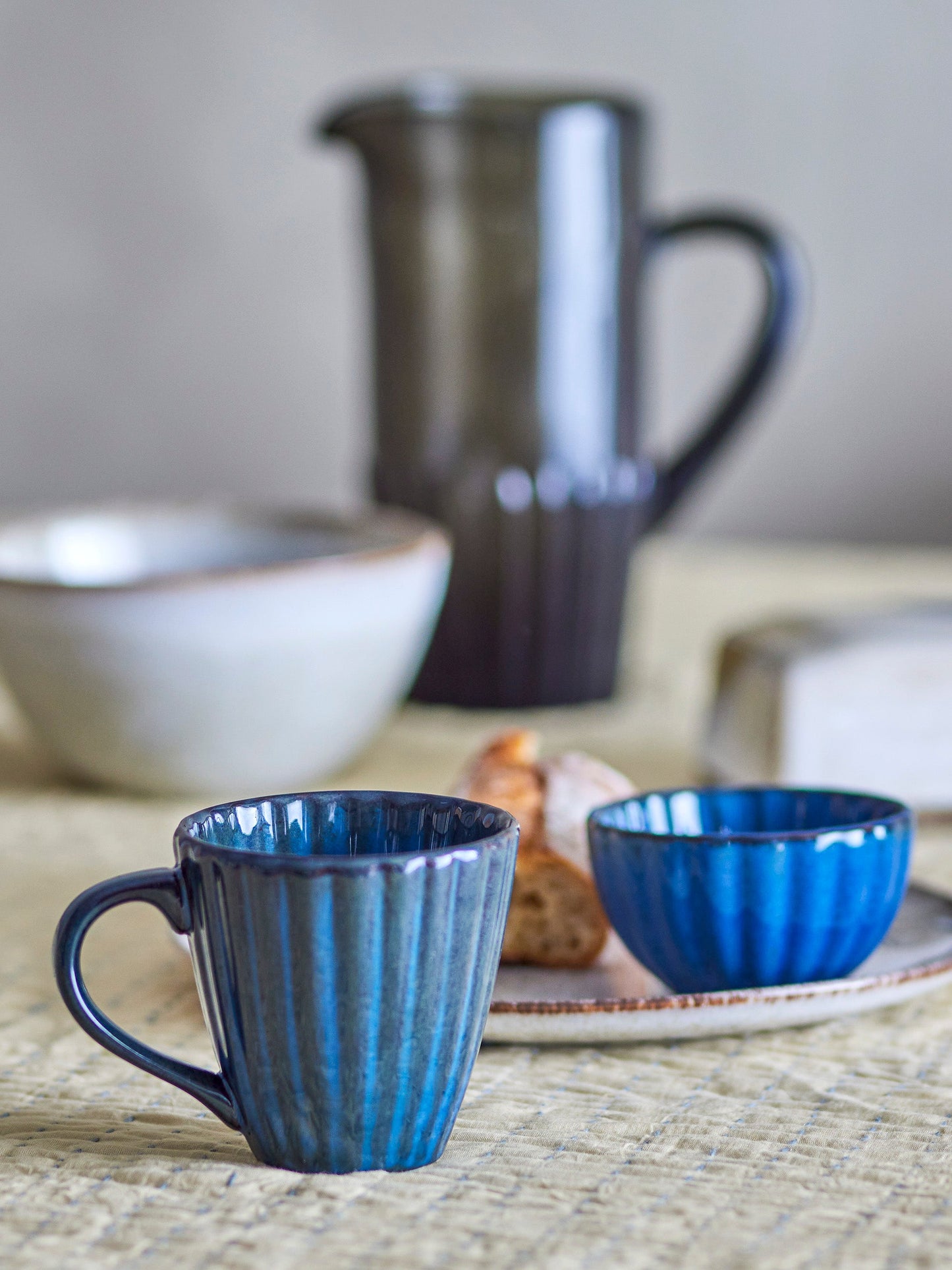 Blue Ceramic Mug