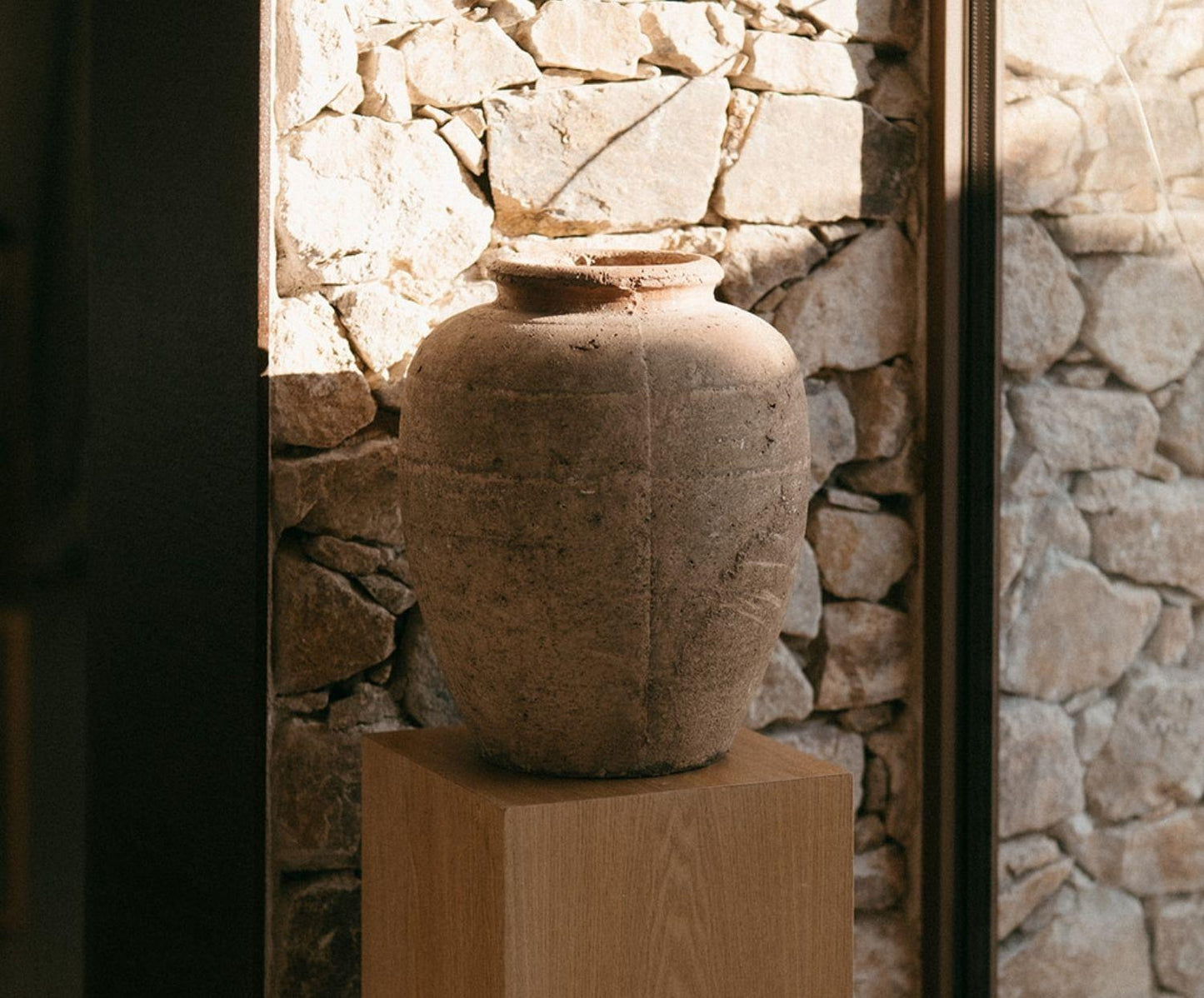 Rustic Cement Pot