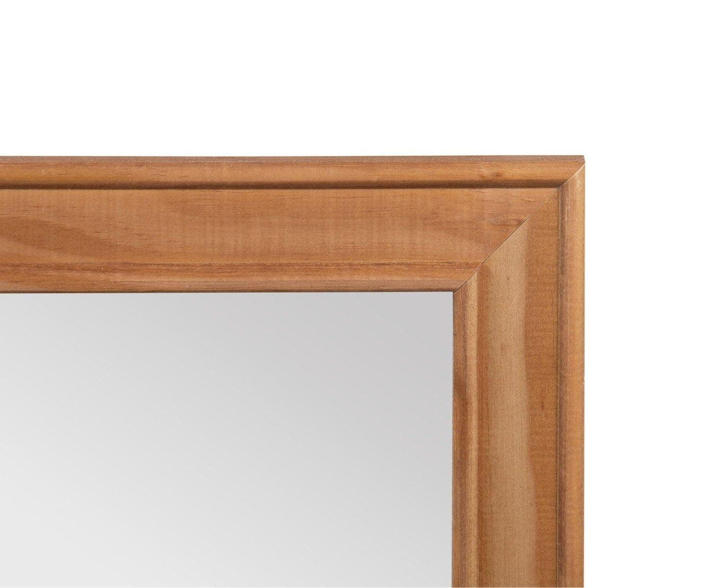 Wood Mirror _ Brown