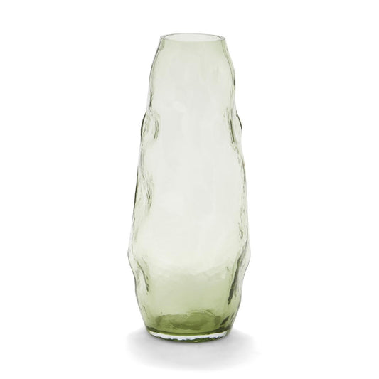 Handmade Green Glass Vase