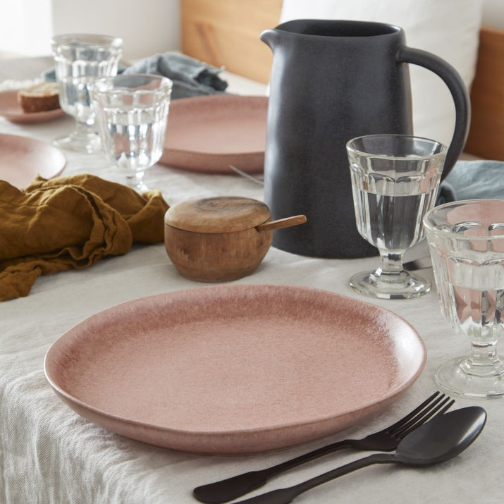 Pink Ceramic Plate