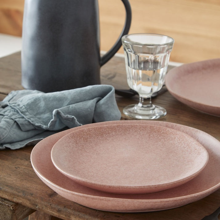 Pink Ceramic Plate