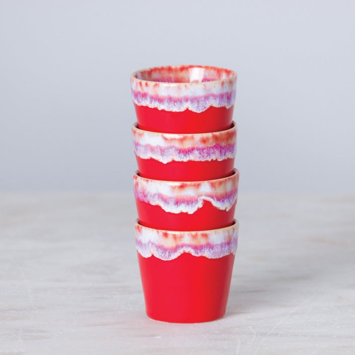 Ceramic Coffee Cup Set (x6)
