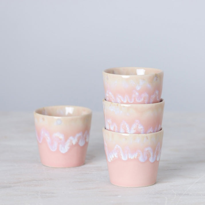 Ceramic Coffee Cup Set (x6)
