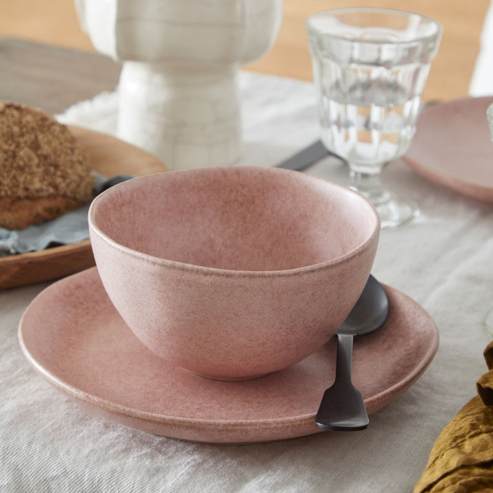 Pink Ceramic Plate