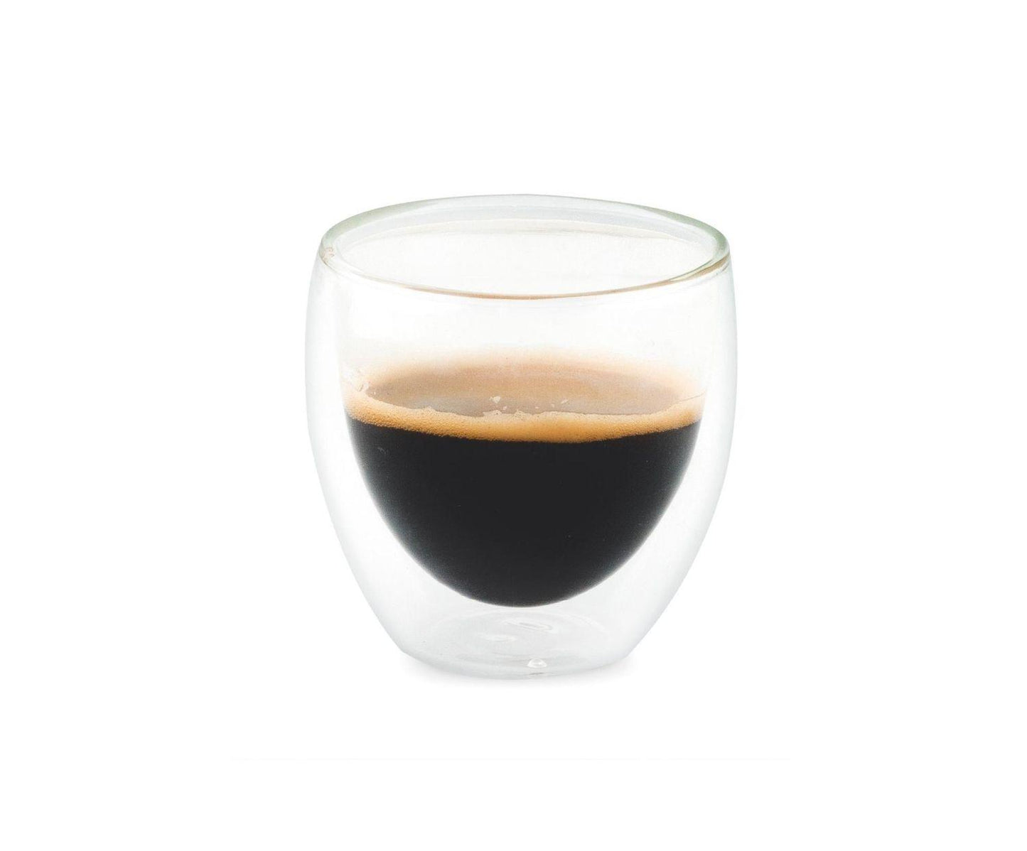 Glass Cup of Coffee