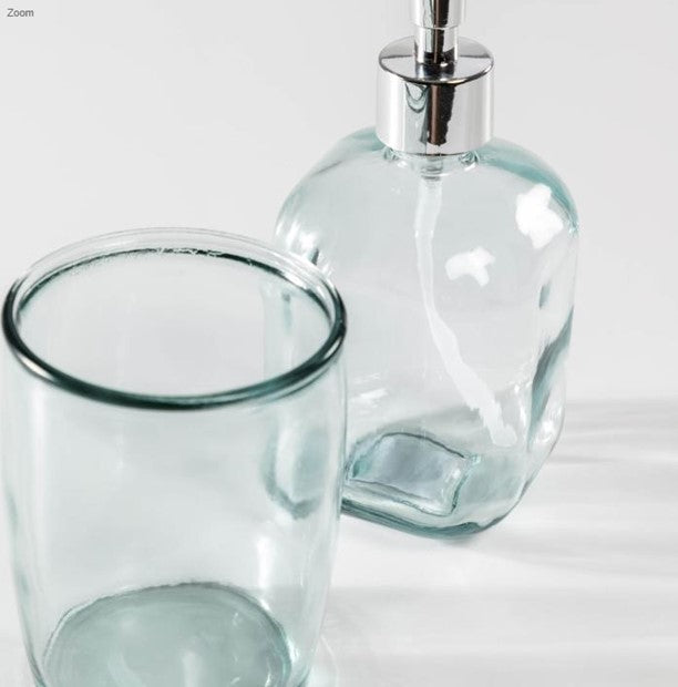Glass Toothbrush Cup