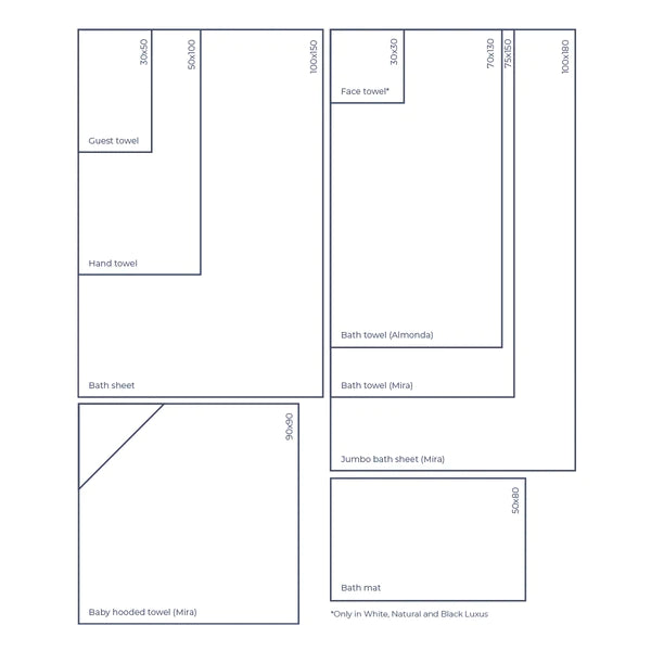 White Cotton Bath Towel