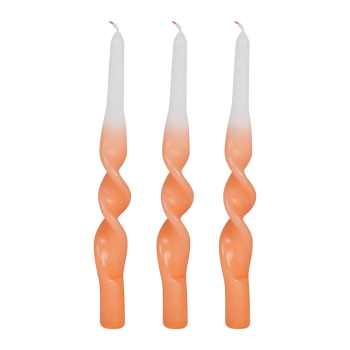 Twisted Candle Set (x3)