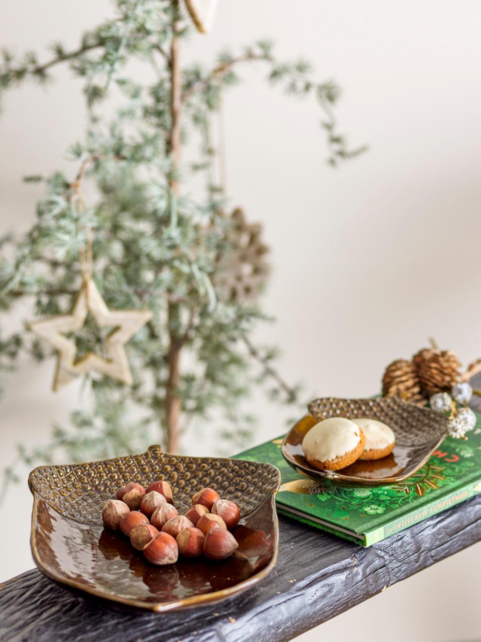 Glazed Stoneware Bowls Set (x2)