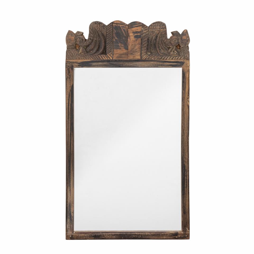 Wood Wall Mirror 