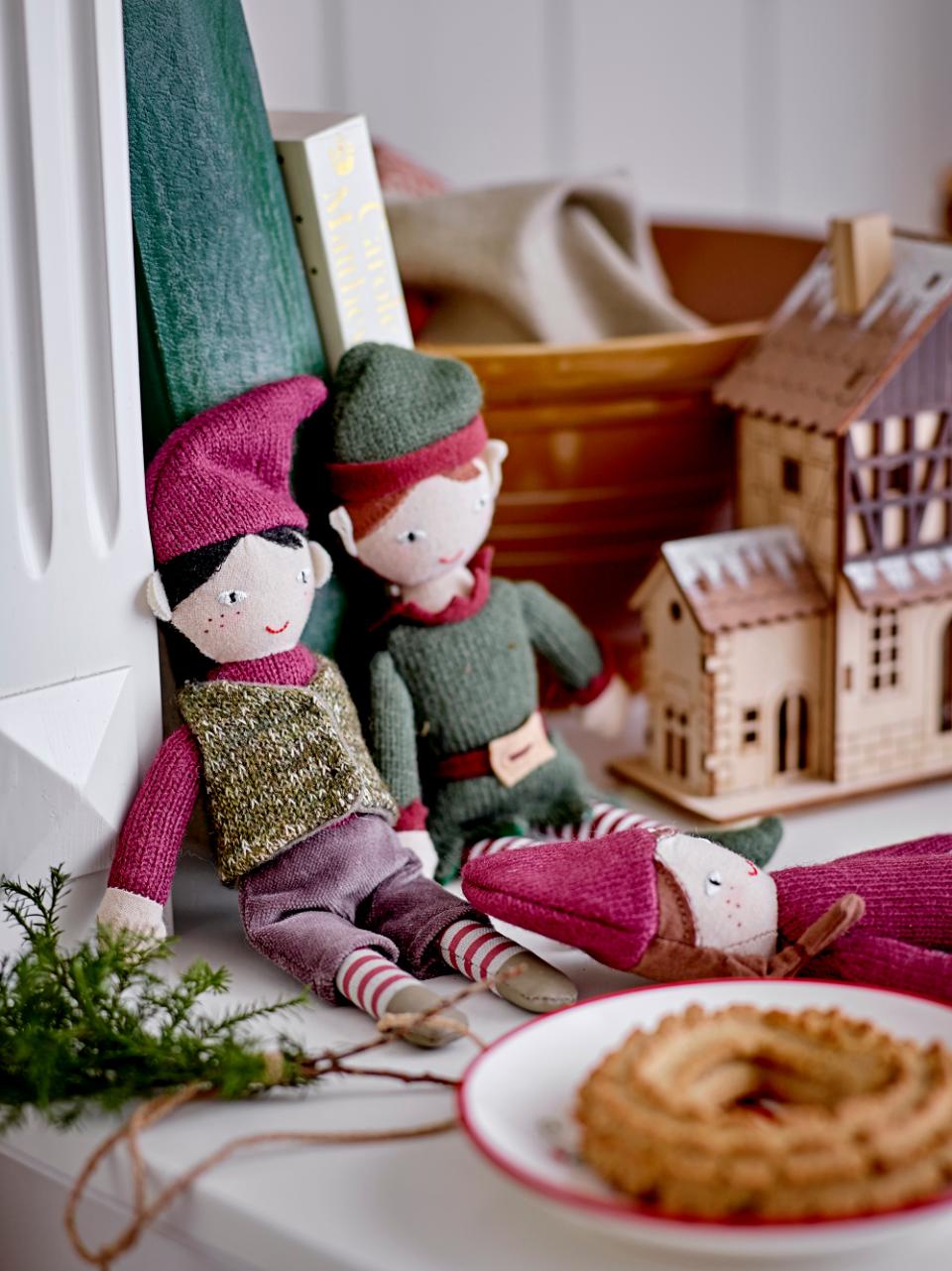 Christmas Houses Set W/Led (x3)