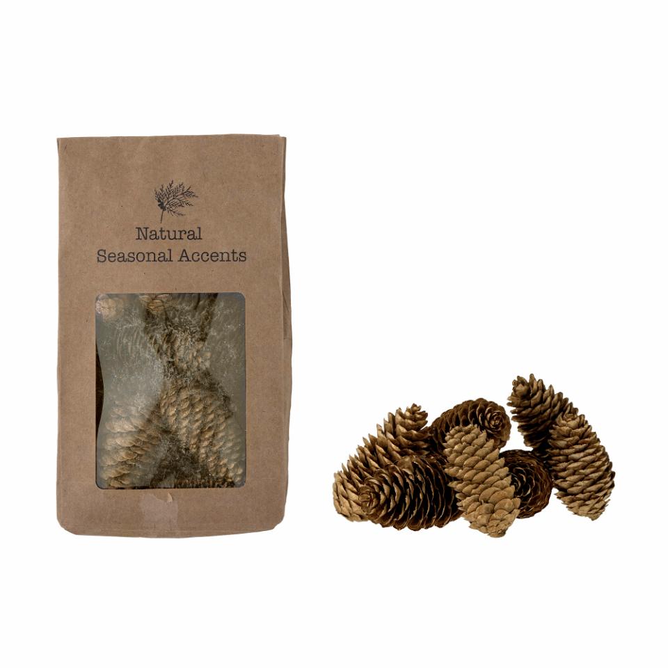 Gold Pinecone Decoration