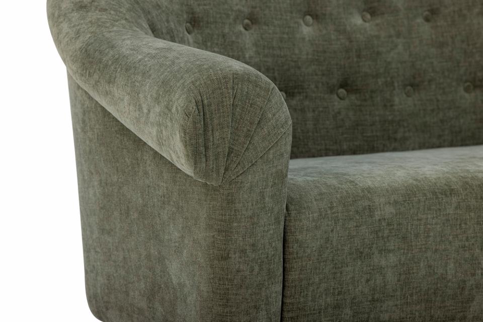 Green Polyester Sofa