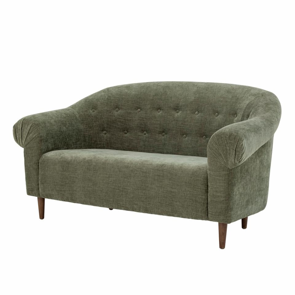 Green Polyester Sofa