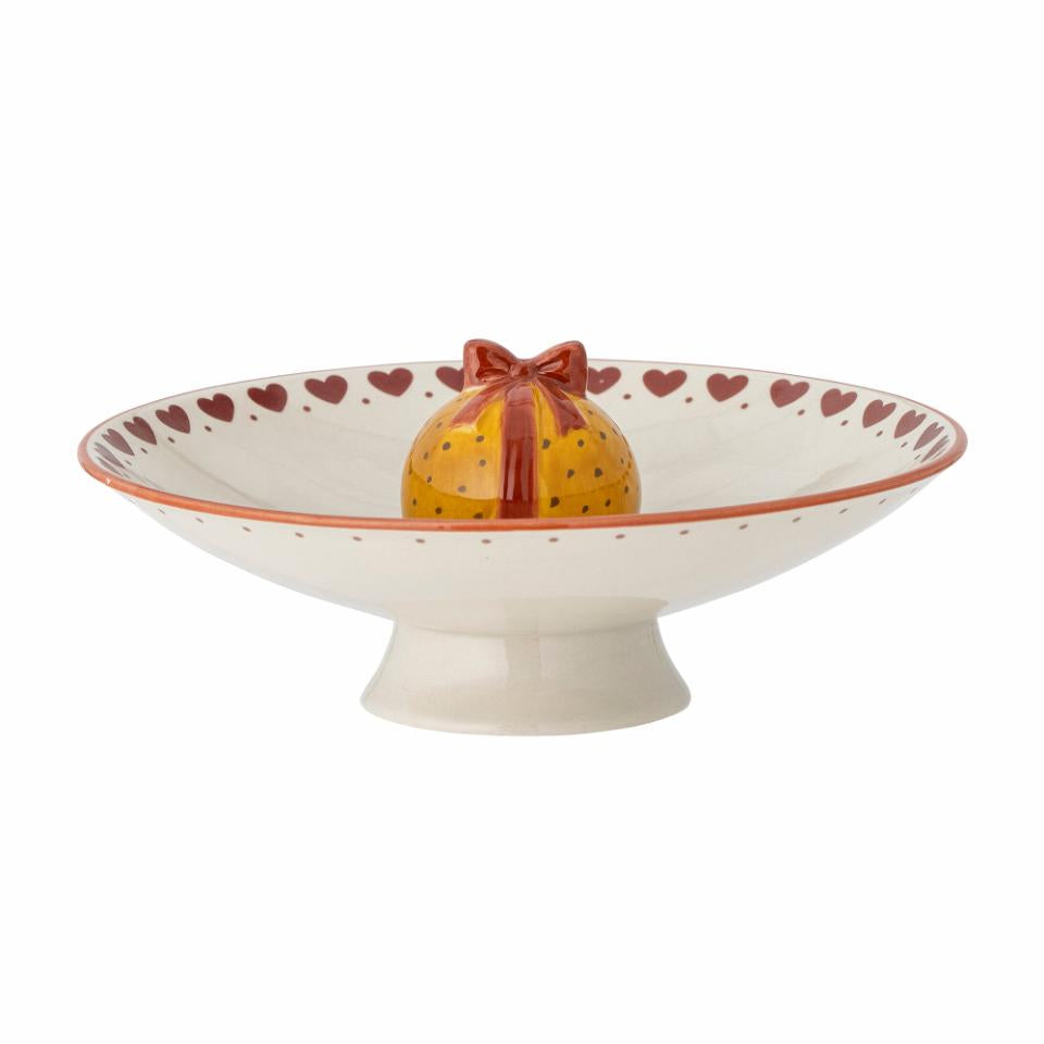 Christmas Pedestal Bowl