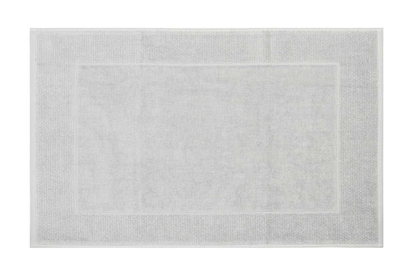 Grey Cotton Bath Mat