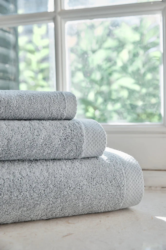 Grey Cotton Bath Towel