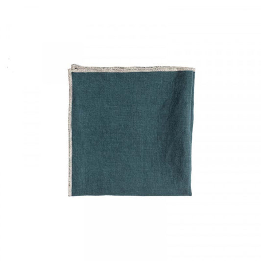 Blue Linen Napkin Set (x2)