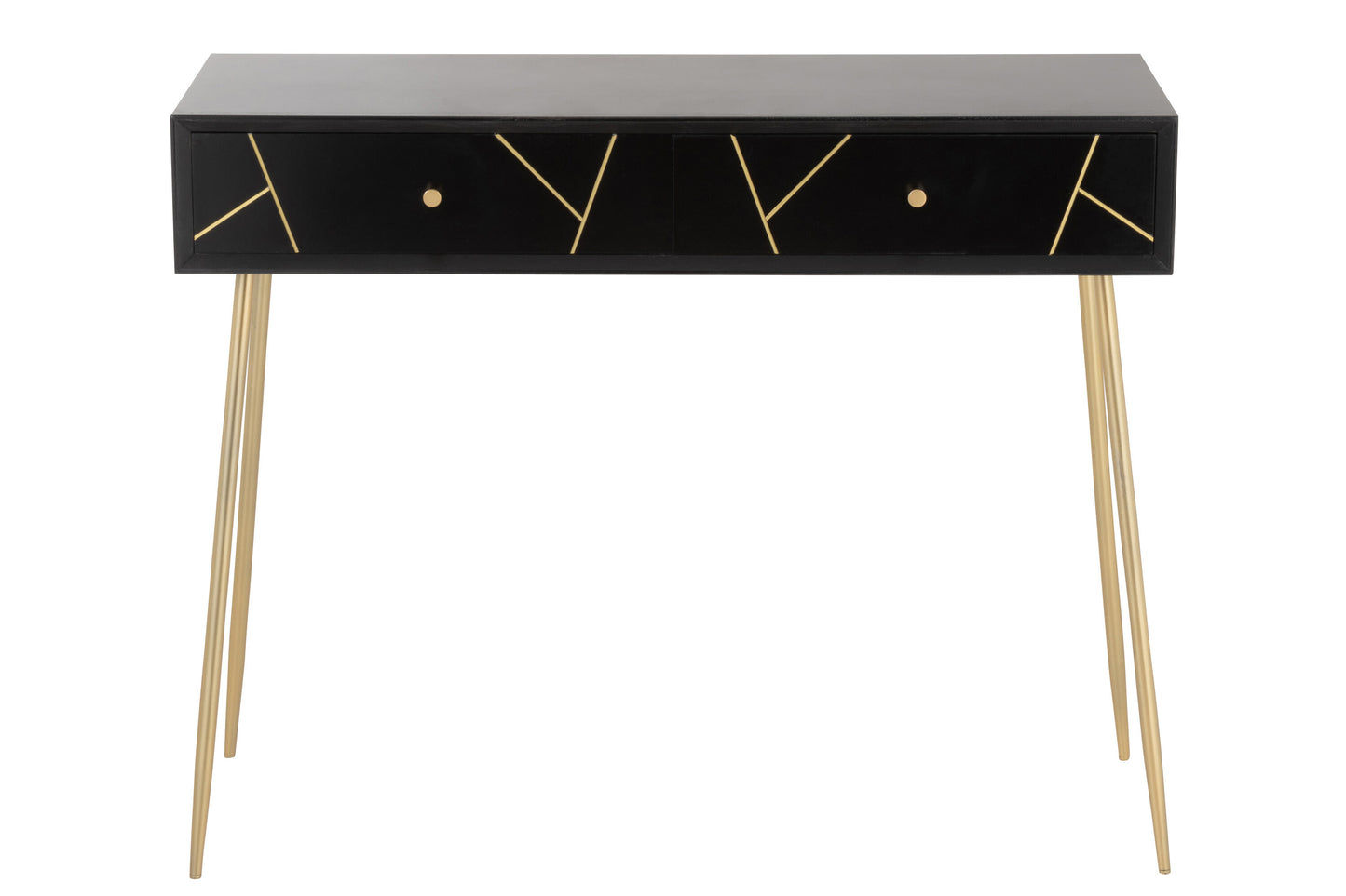 Black Wood Console