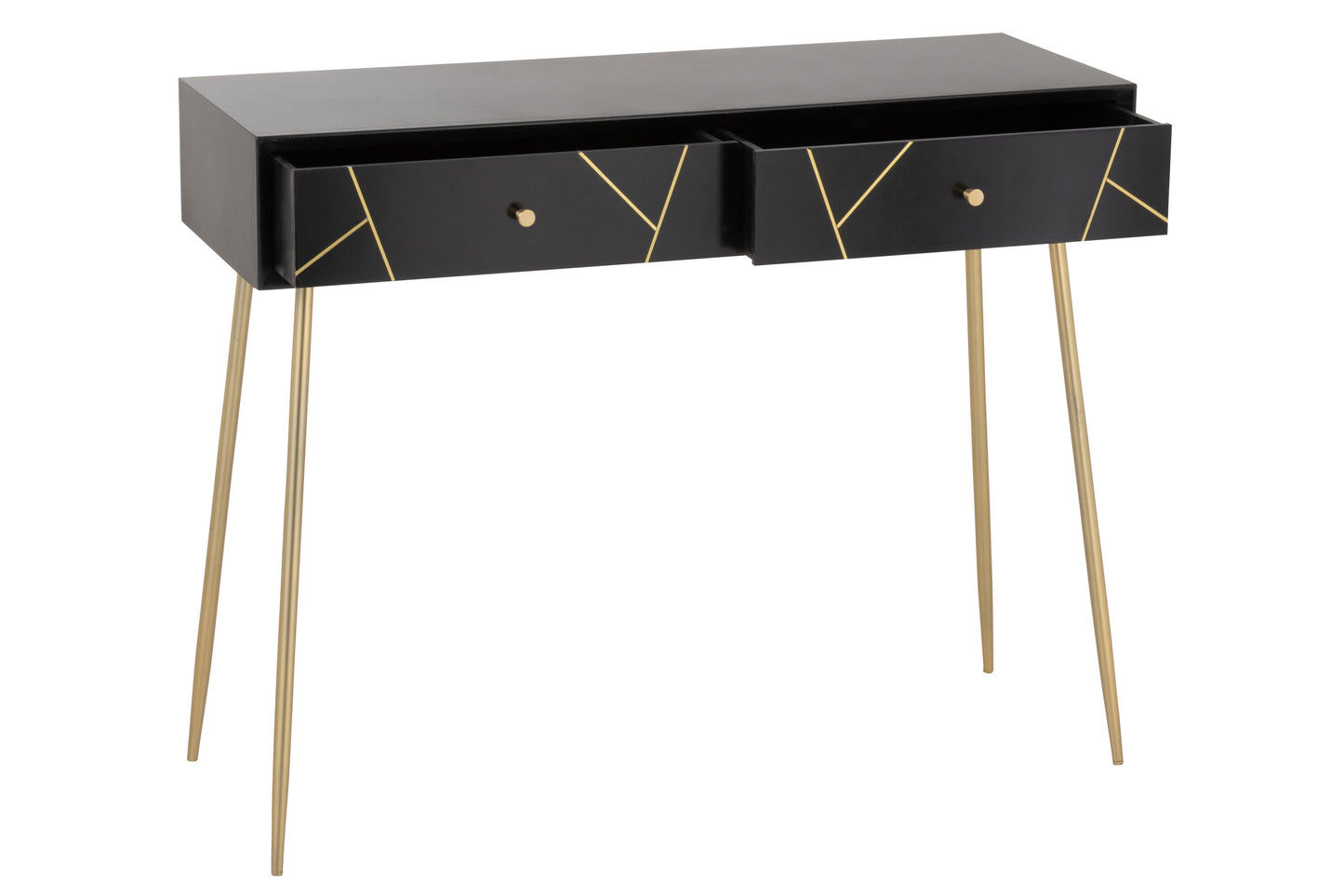 Black Wood Console