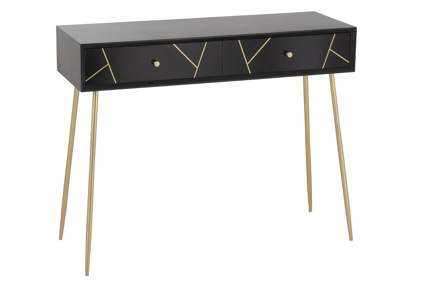 Black Wood Console