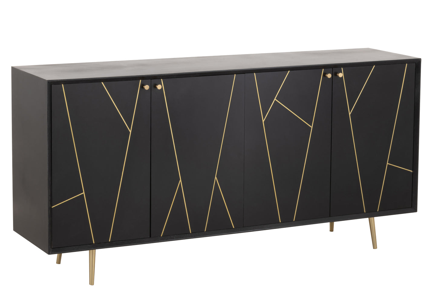 Black Wood Sideboard