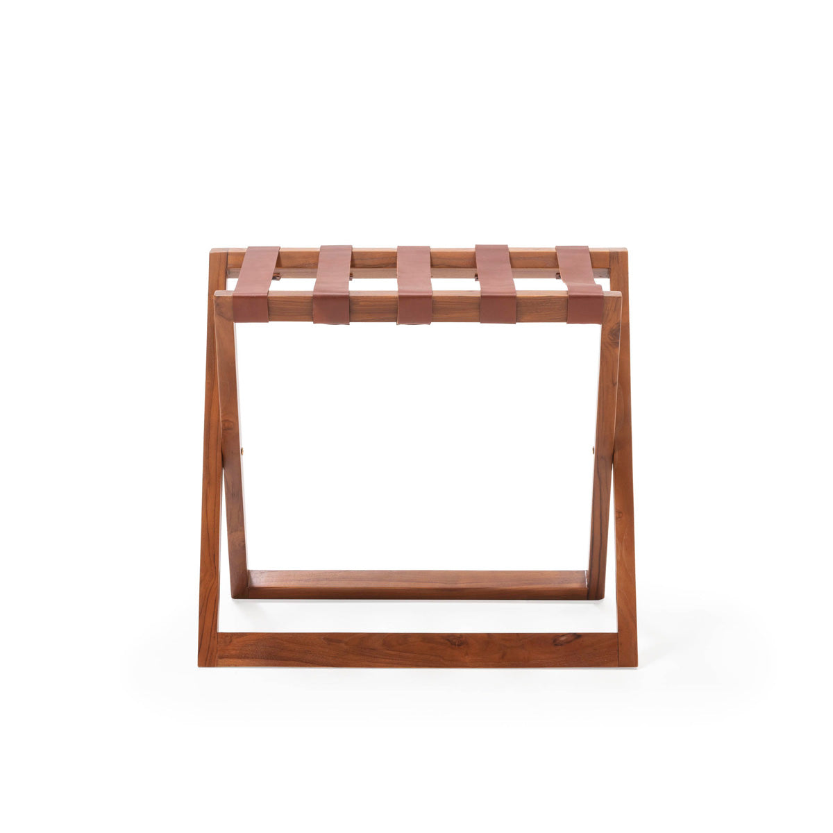 Brown Luggage Rack