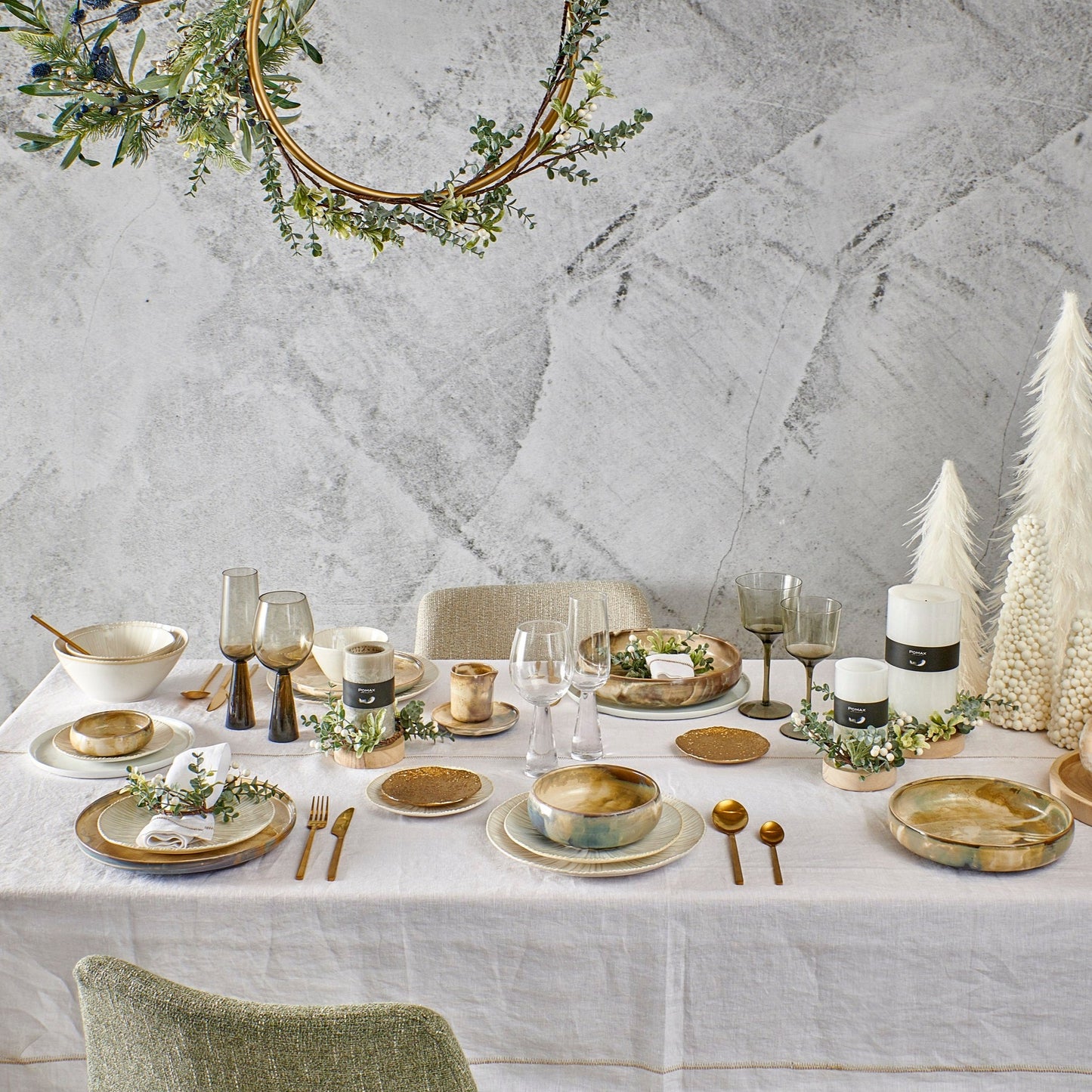 Gold Aluminium Plate