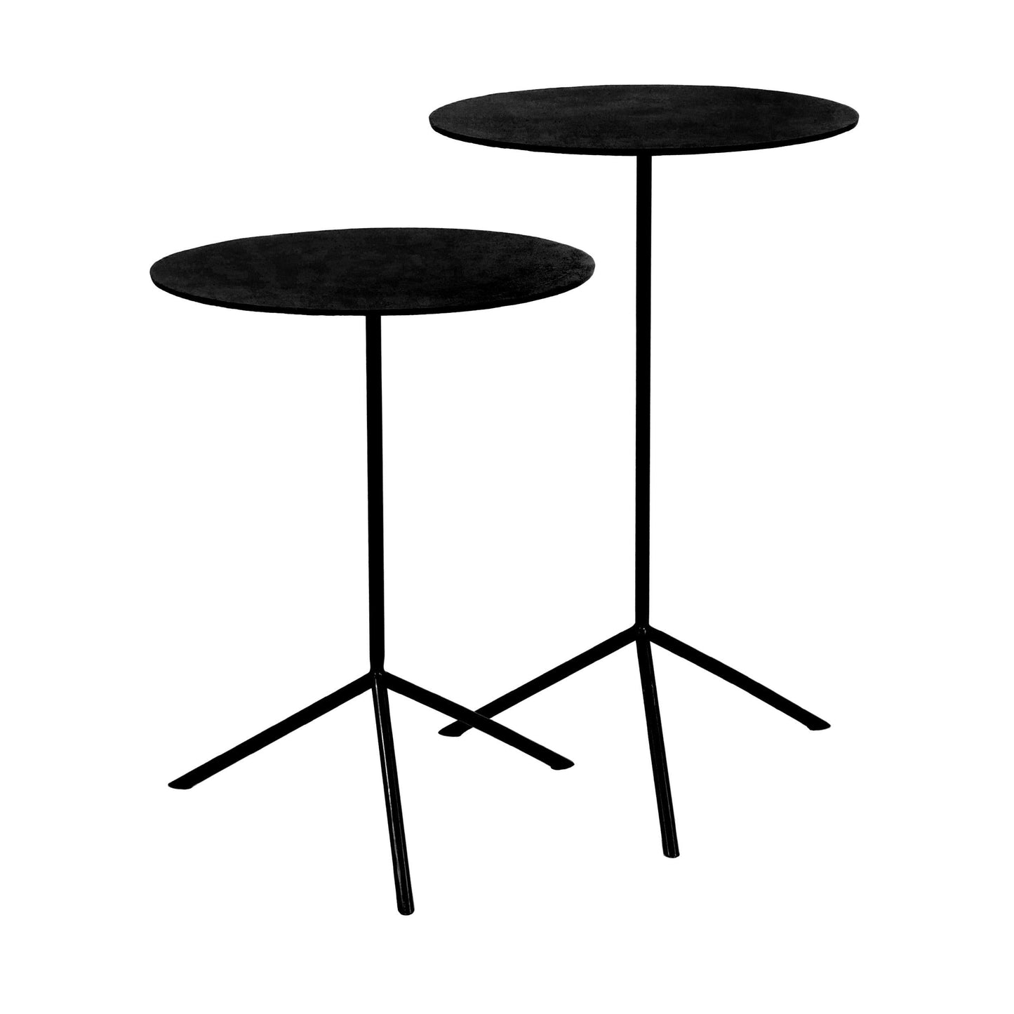 Aluminium Side Table Set (x2)