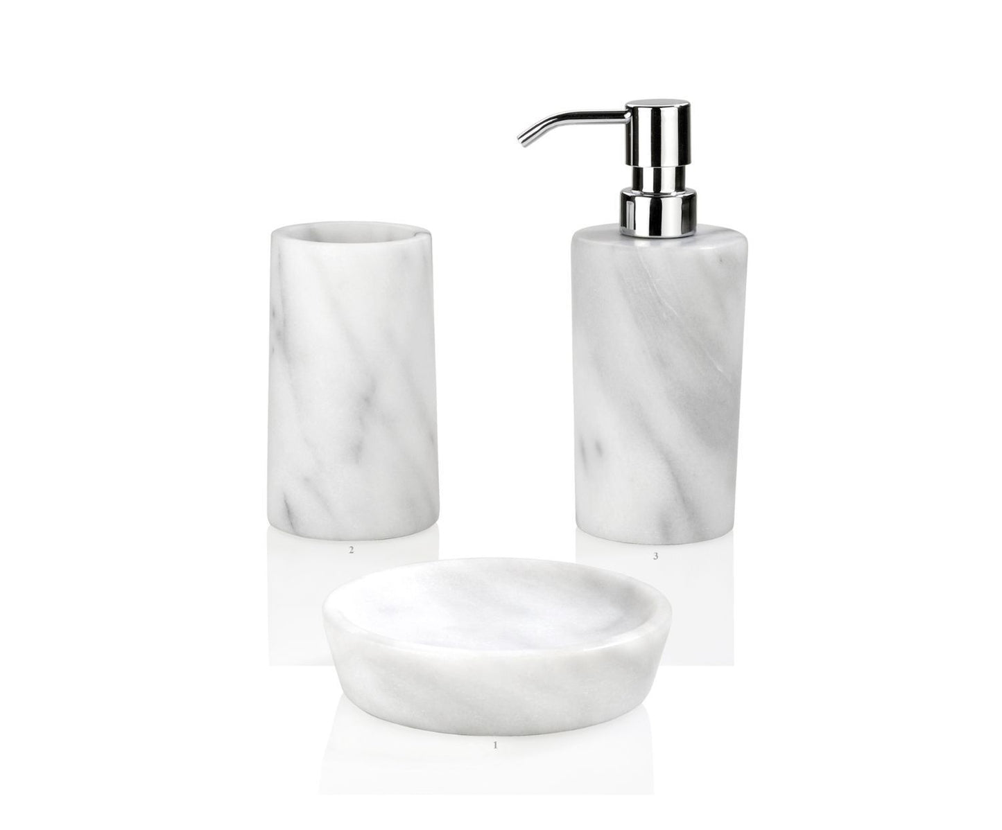 White Marble Soap Dish