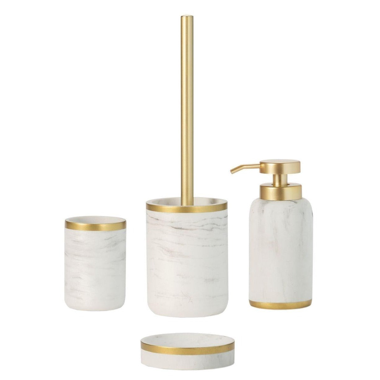 Marbled PVC Toothbrush Holder