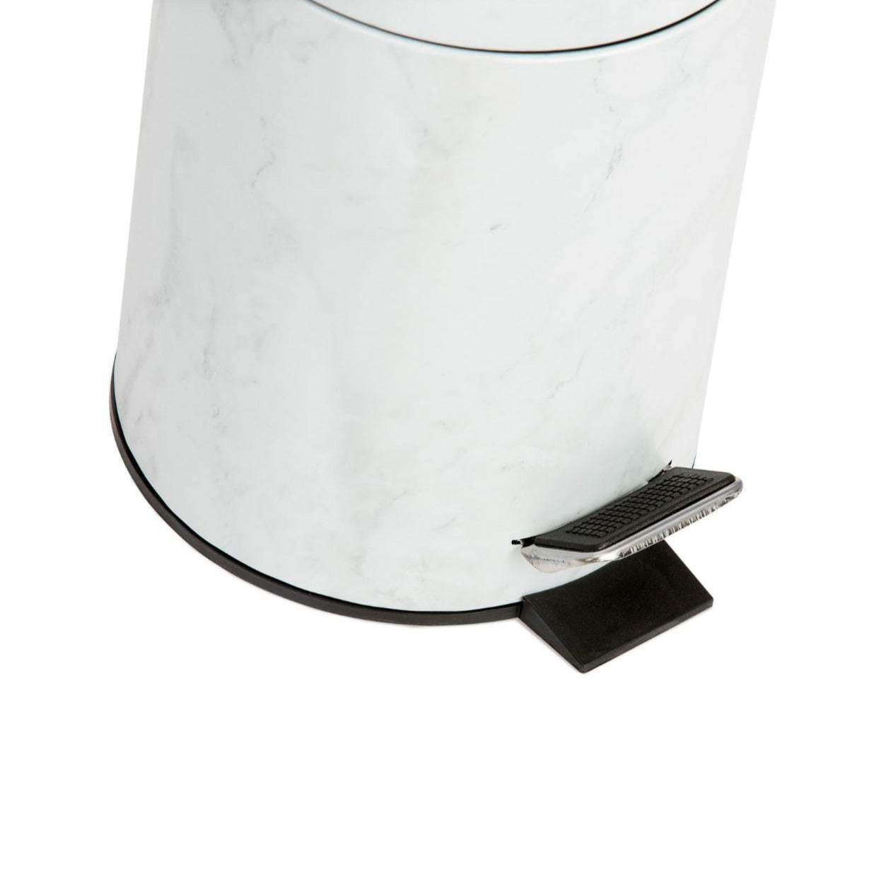 Marbled Metal Wastepaper Basket