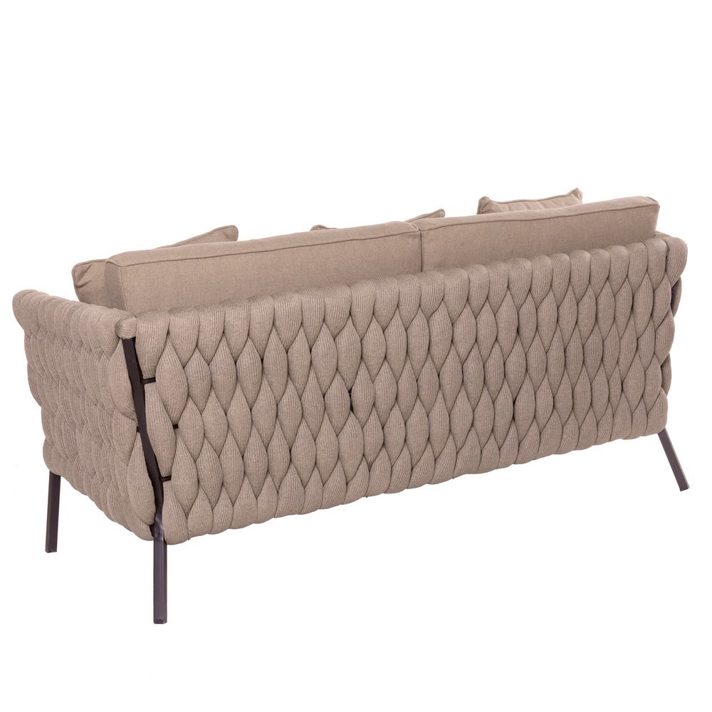 Beige Fabric Sofa