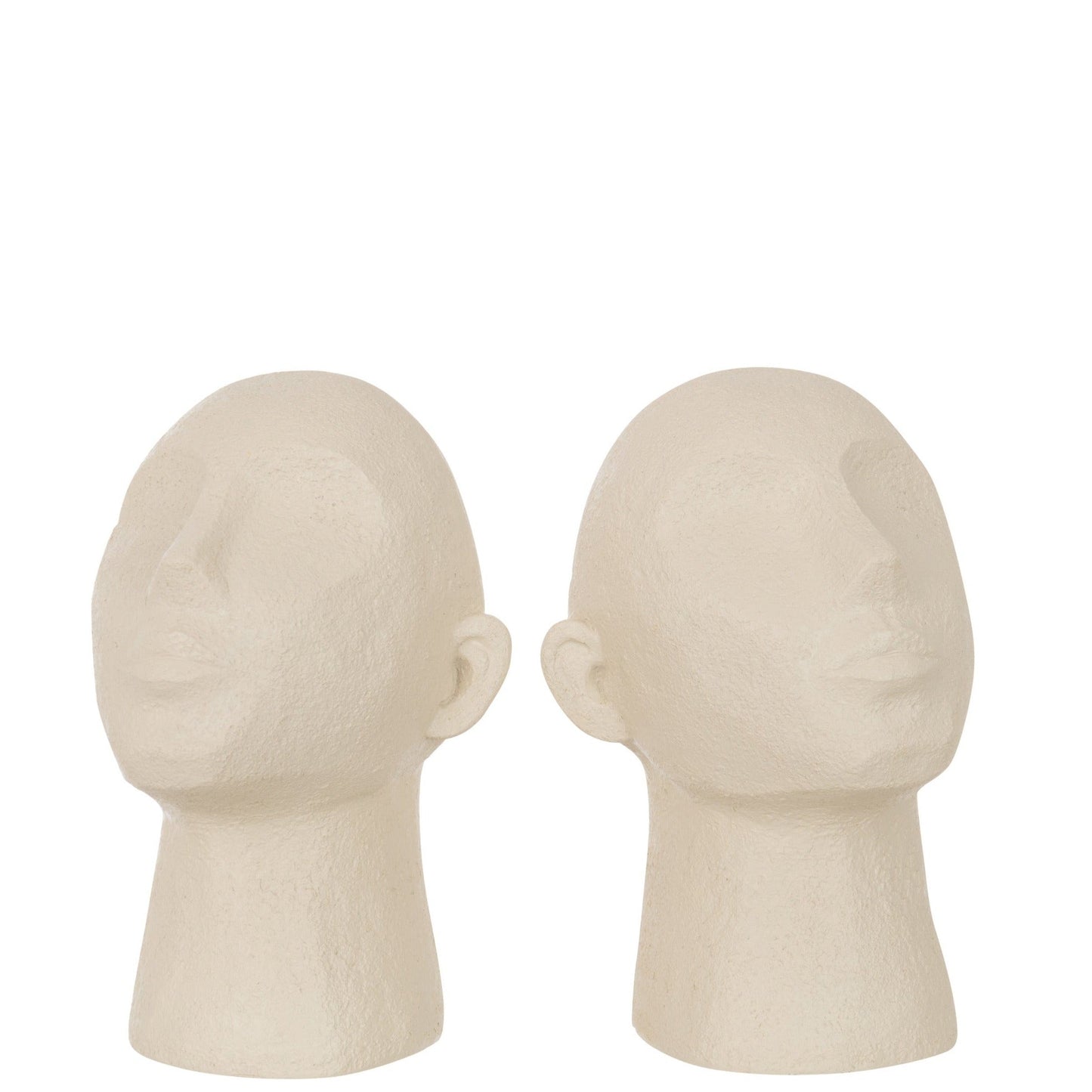 Beige PVC Bookend Set (x2)