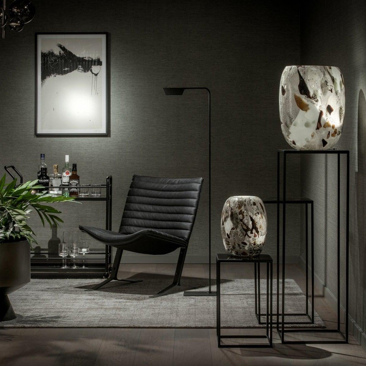 Black Aluminium Floor Lamp