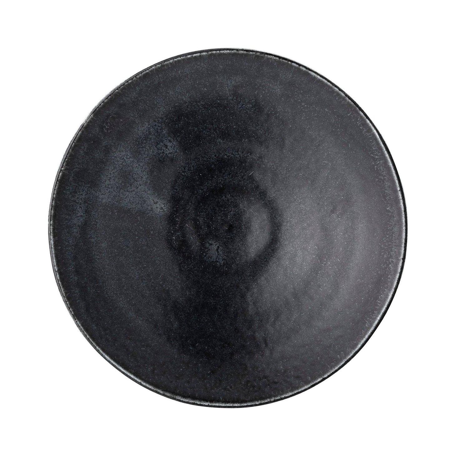 Black Ceramic Plate Set (x4)