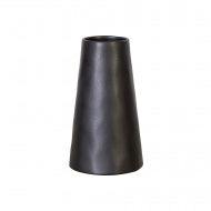 Black Ceramic Vase