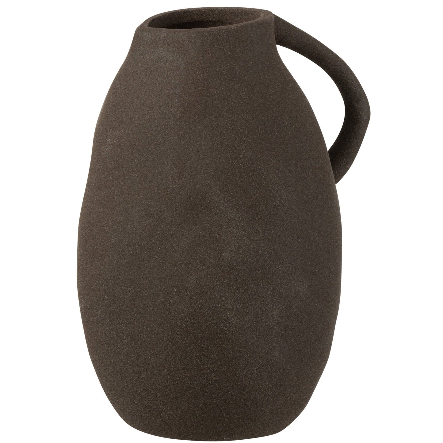 Black Ceramic Vase