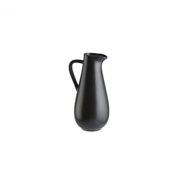 Black Ceramic Water Jug