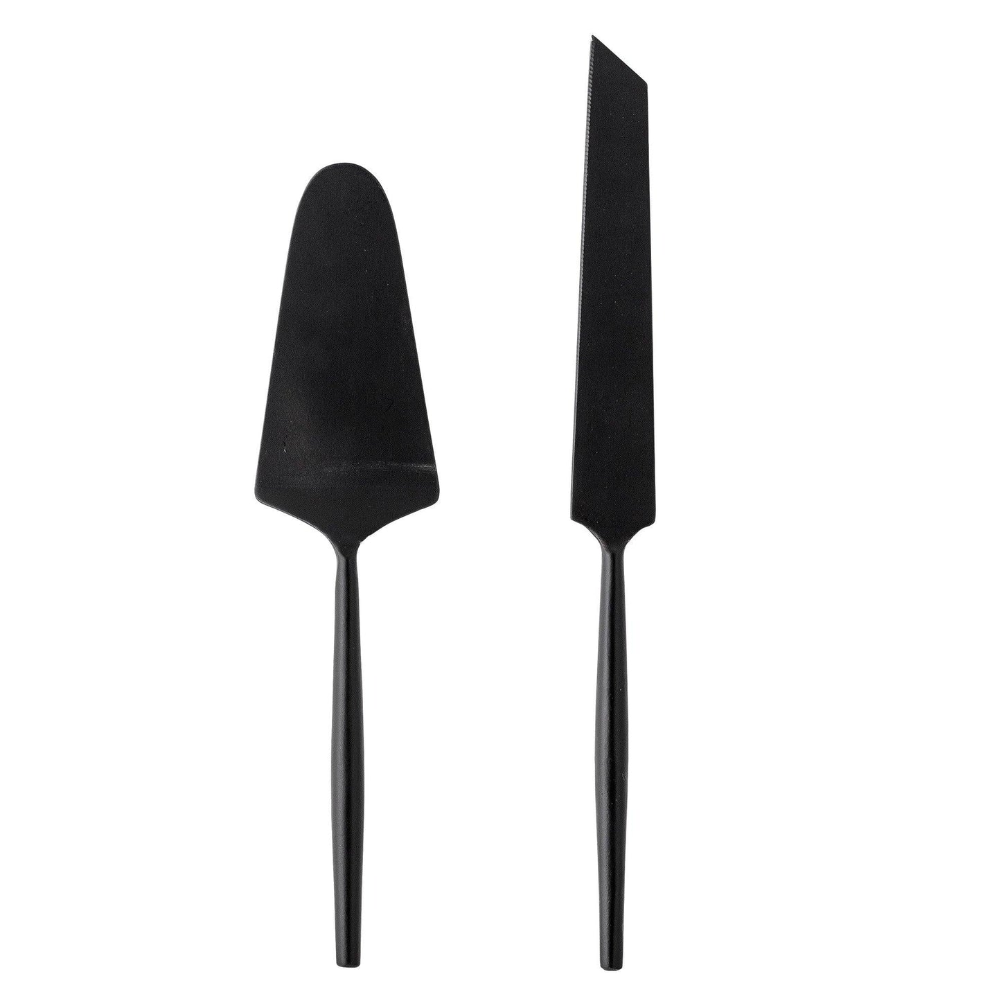 Black Iron Cake Server Set (x2)