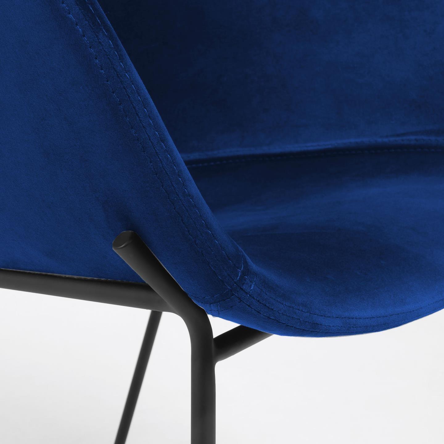 Black Iron Legs Barstool