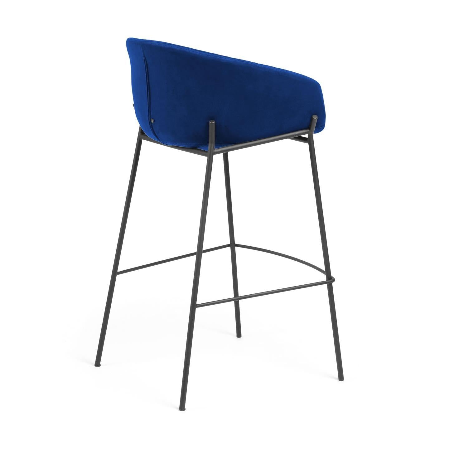 Black Iron Legs Barstool