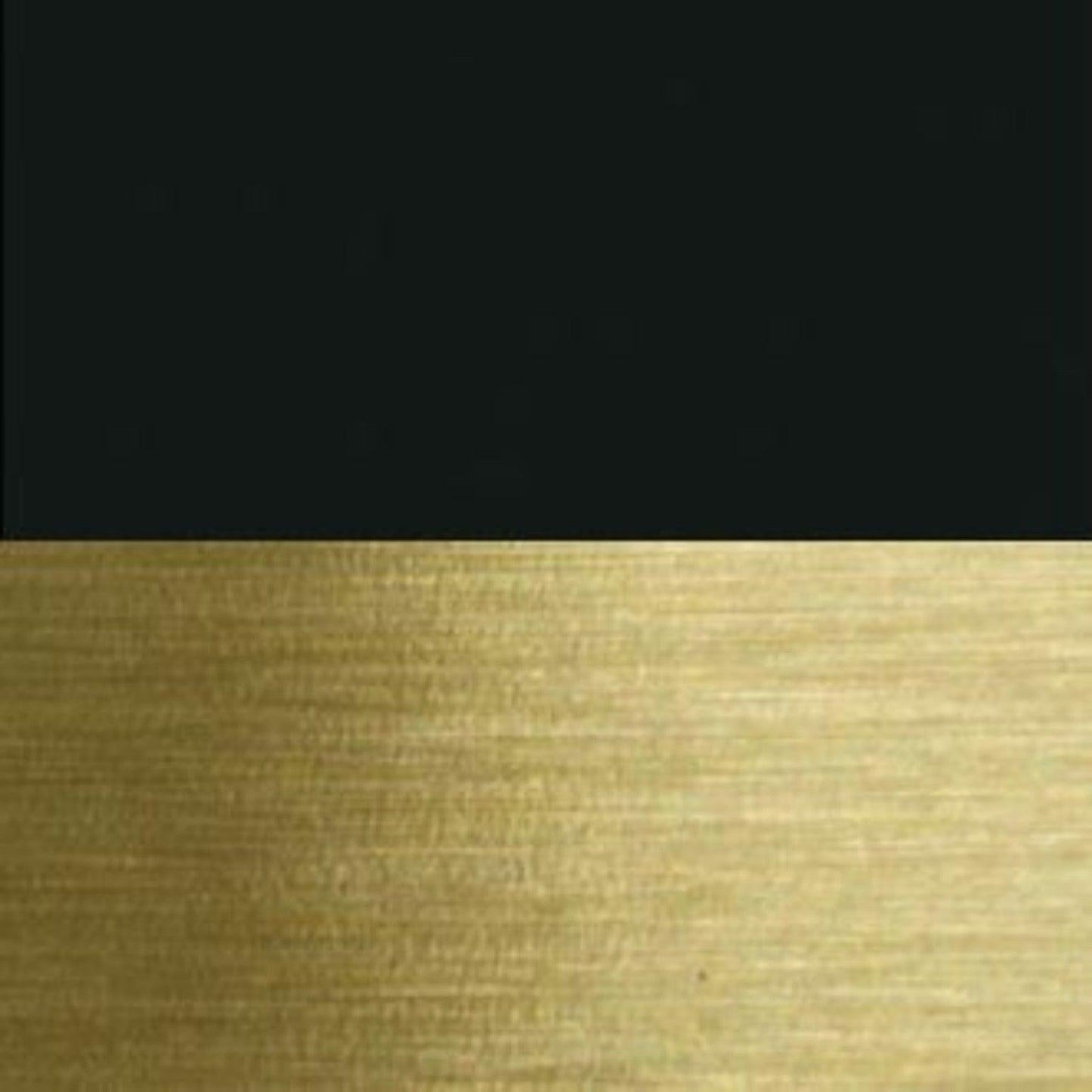 Black Iron Side Table W/Gold