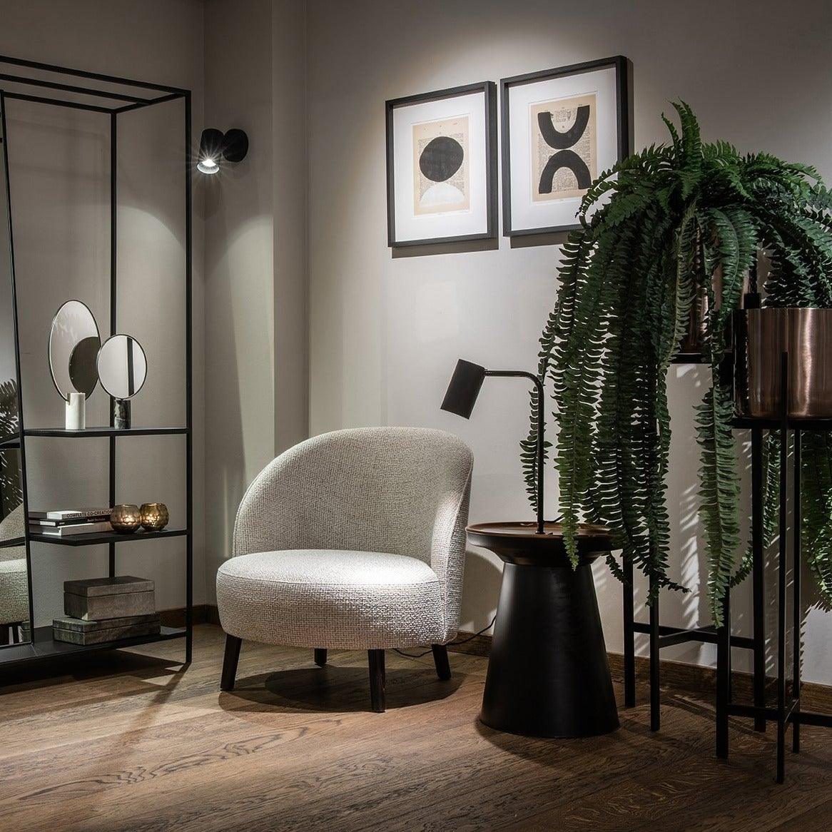 Black Iron Table Lamp